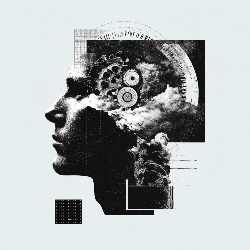 Abstract art representing cognitive sovereignty and AI vision